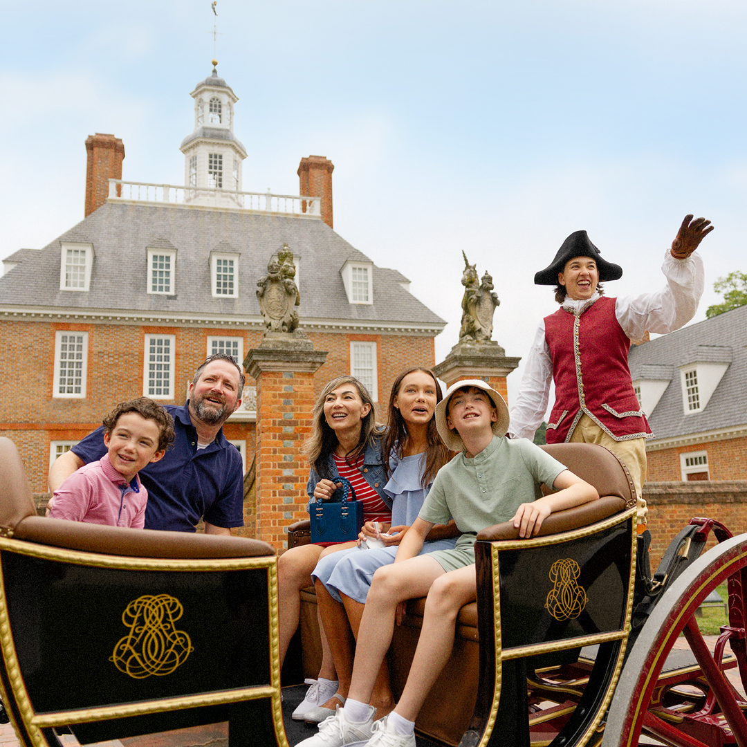 Visit Williamsburg Facebook ad: History is just the beginning.