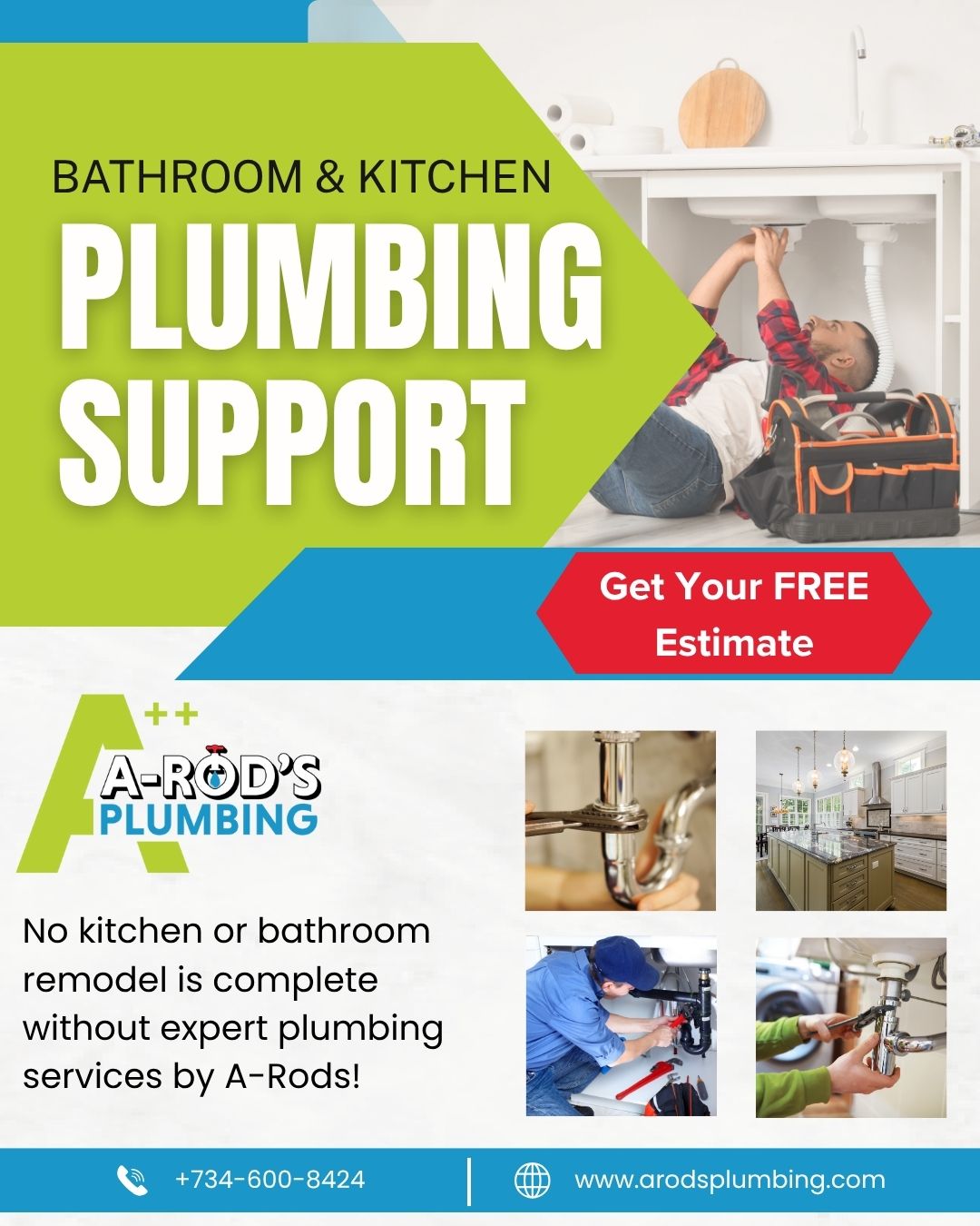 A-Rod's Plumbing Facebook ad from Mar 9, 2026