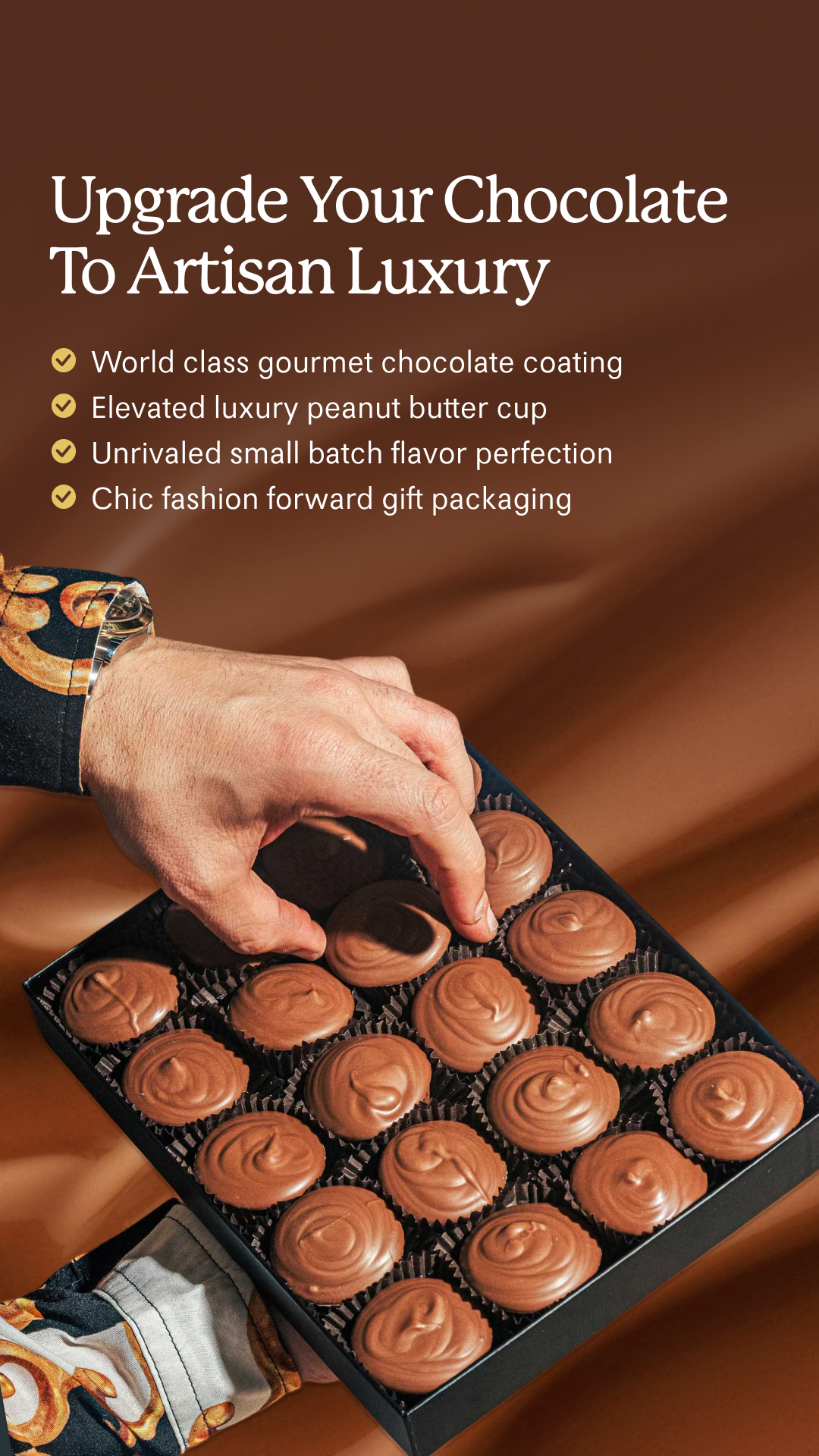 Compartes Chocolate Facebook ad