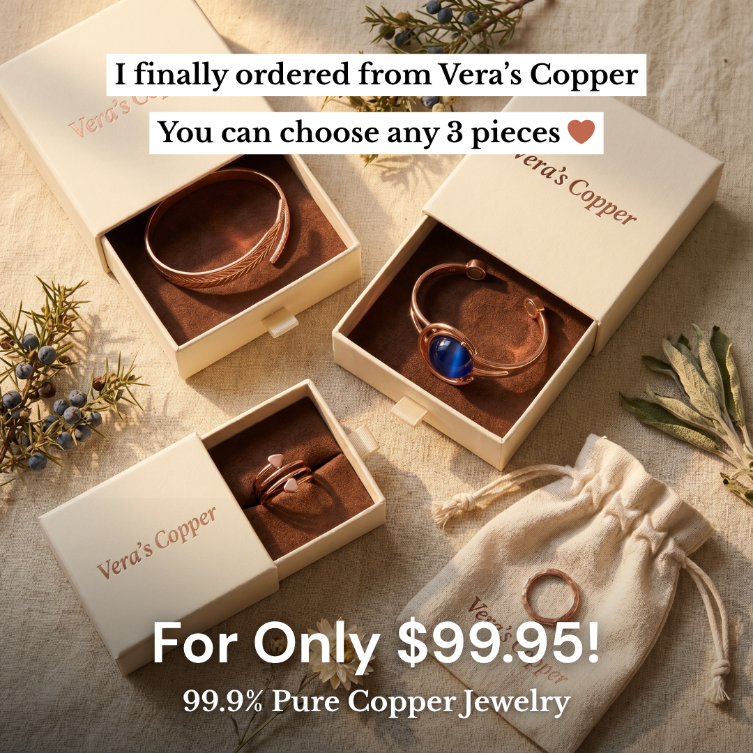 Vera’s Copper Jewelry Facebook ad