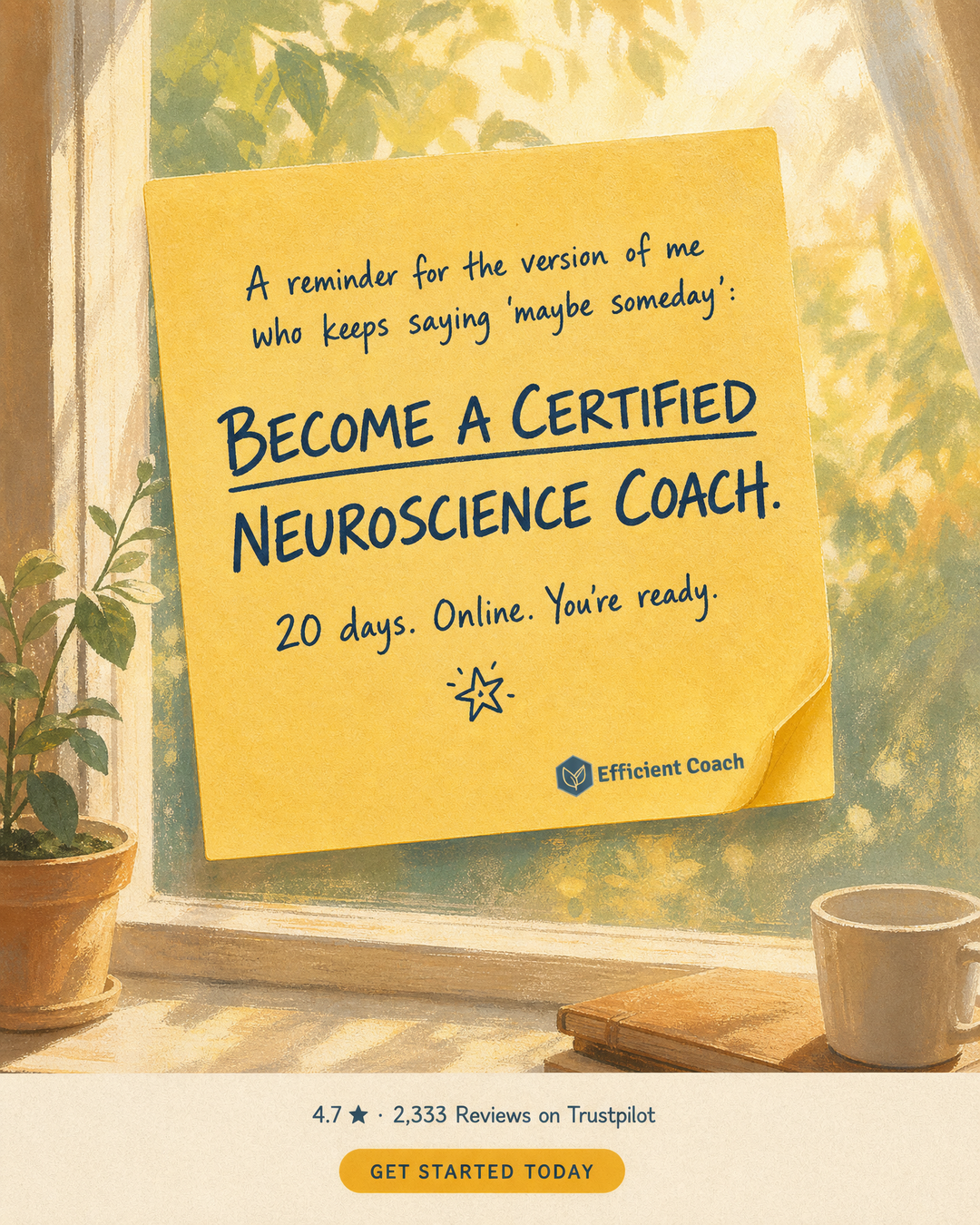 Efficient Coach Facebook ad
