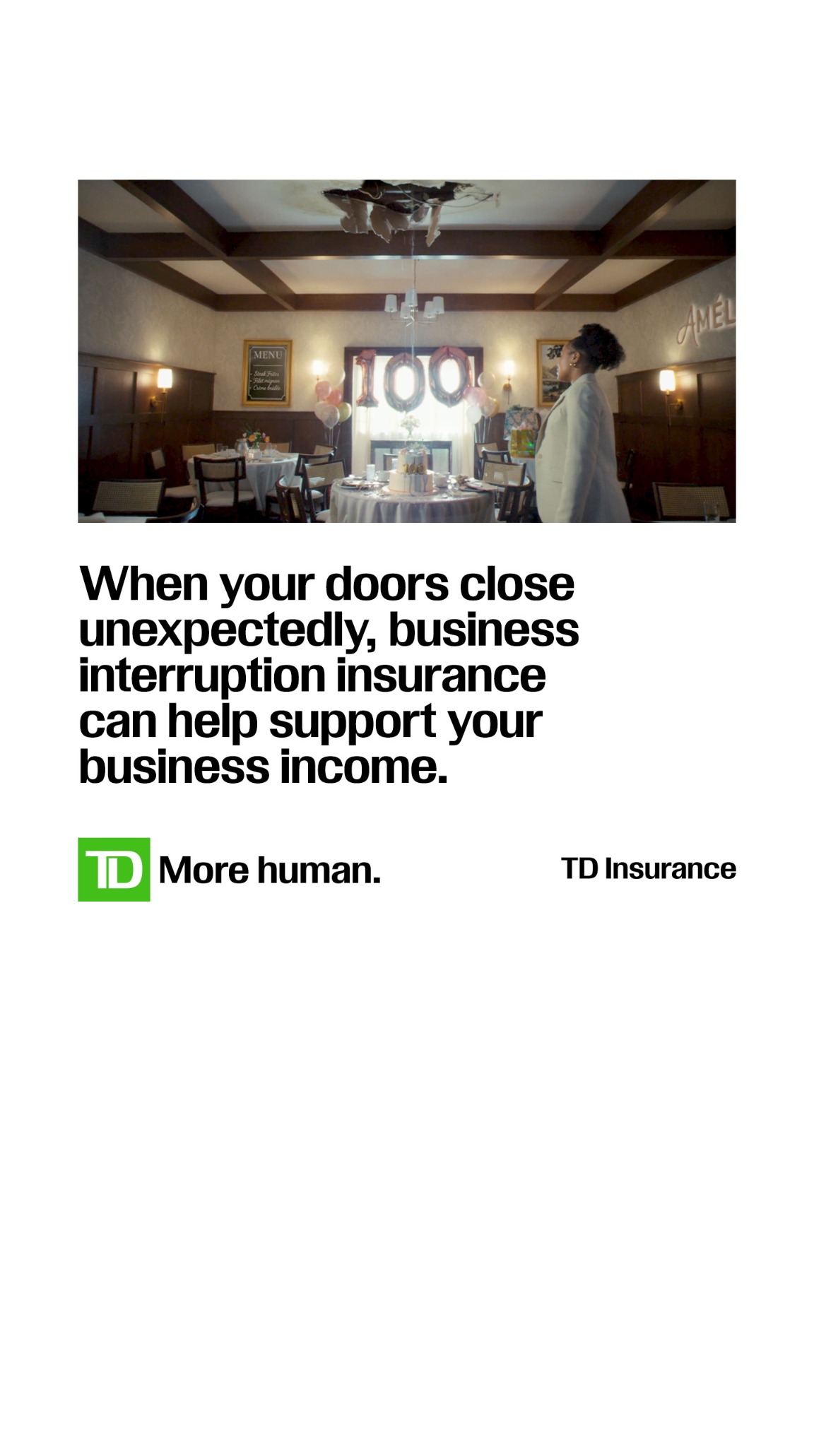 TD Insurance Facebook ad