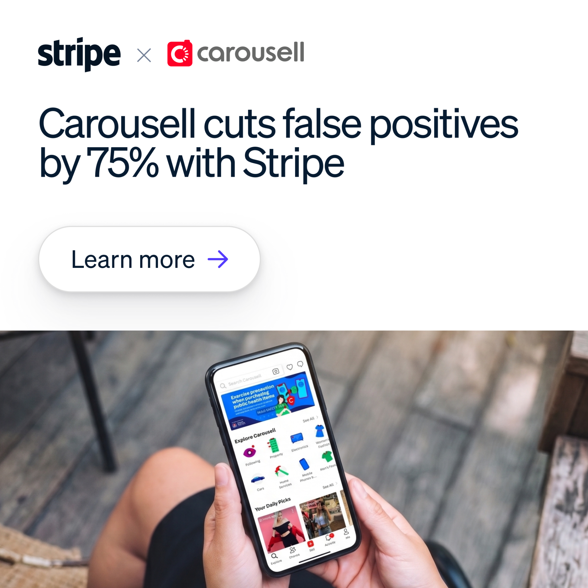 Stripe Facebook ad