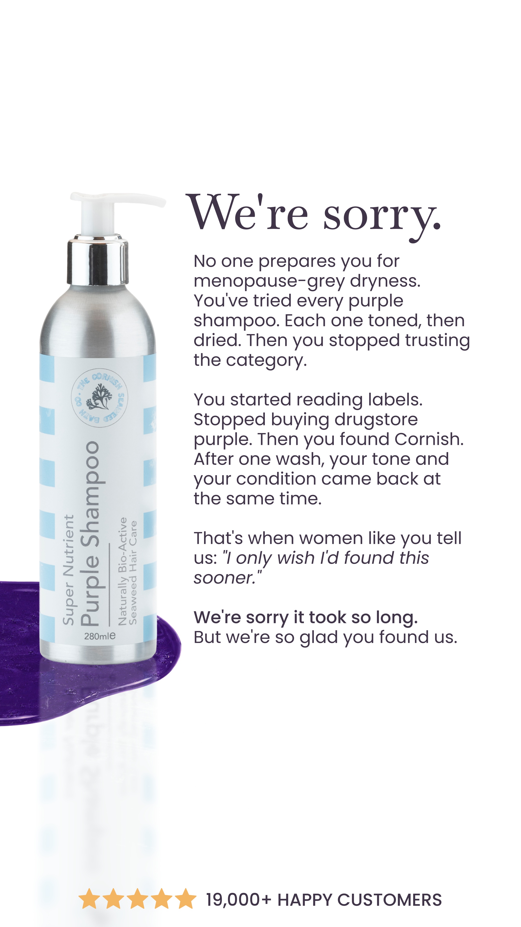 The Cornish Seaweed Bath Company Facebook ad