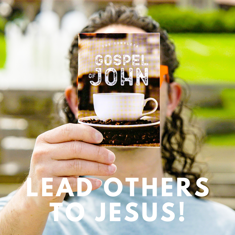 The Pocket Testament League Facebook ad: Lead others to Jesus!