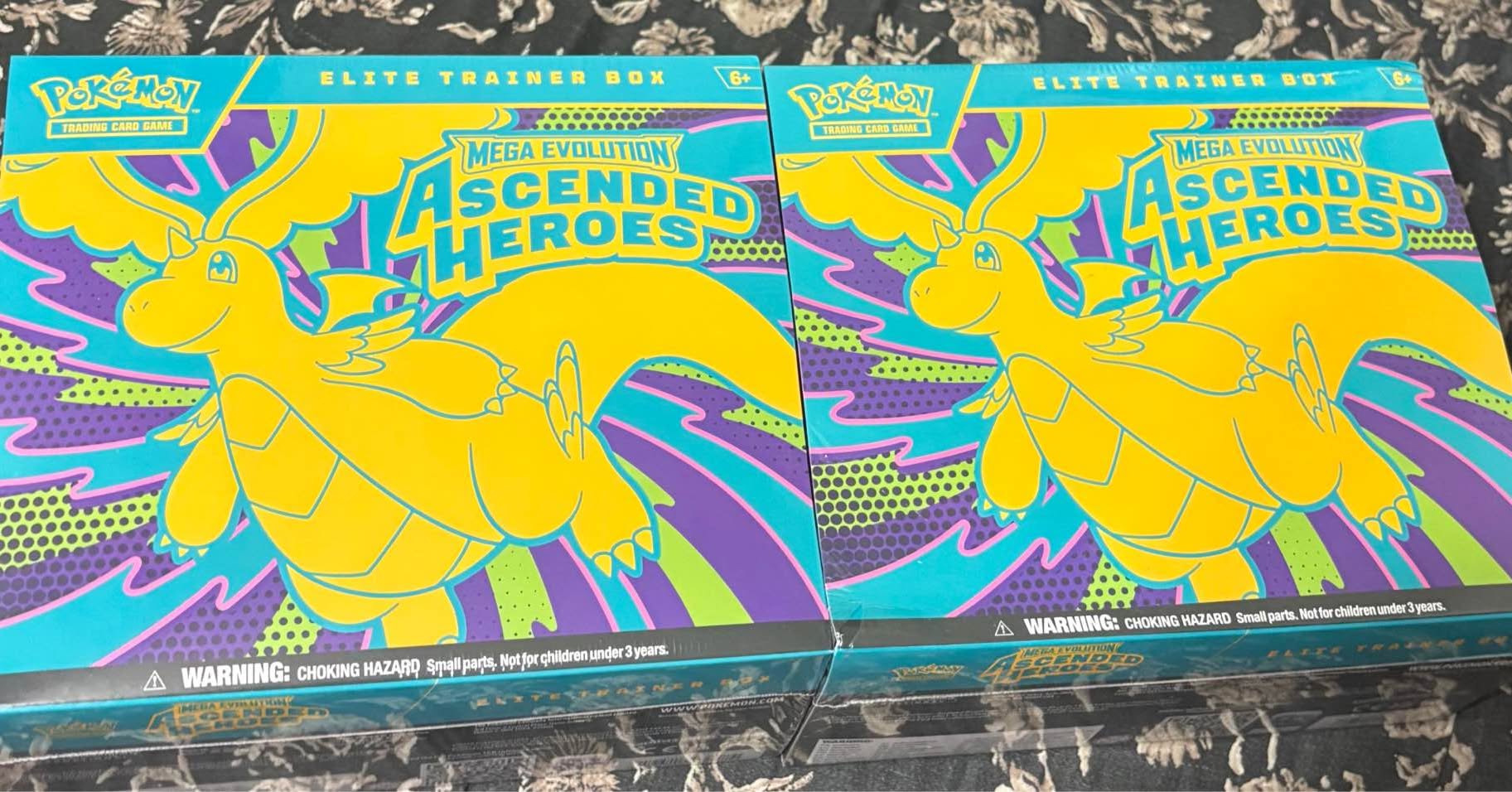 Gracson Lagos Facebook ad: Ascended Heroes Elite Trainer Boxes