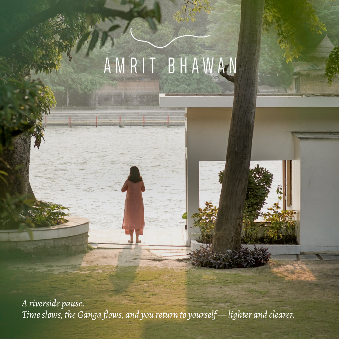 Amrit Bhawan Facebook ad: A Soulful Getaway | Haridwar, Uttarakhand