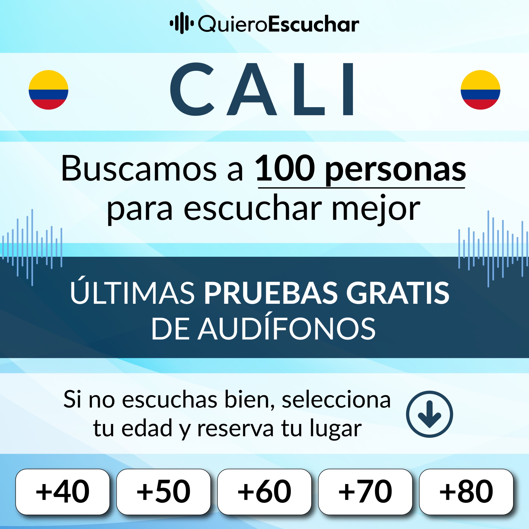 QuieroEscuchar Facebook ad