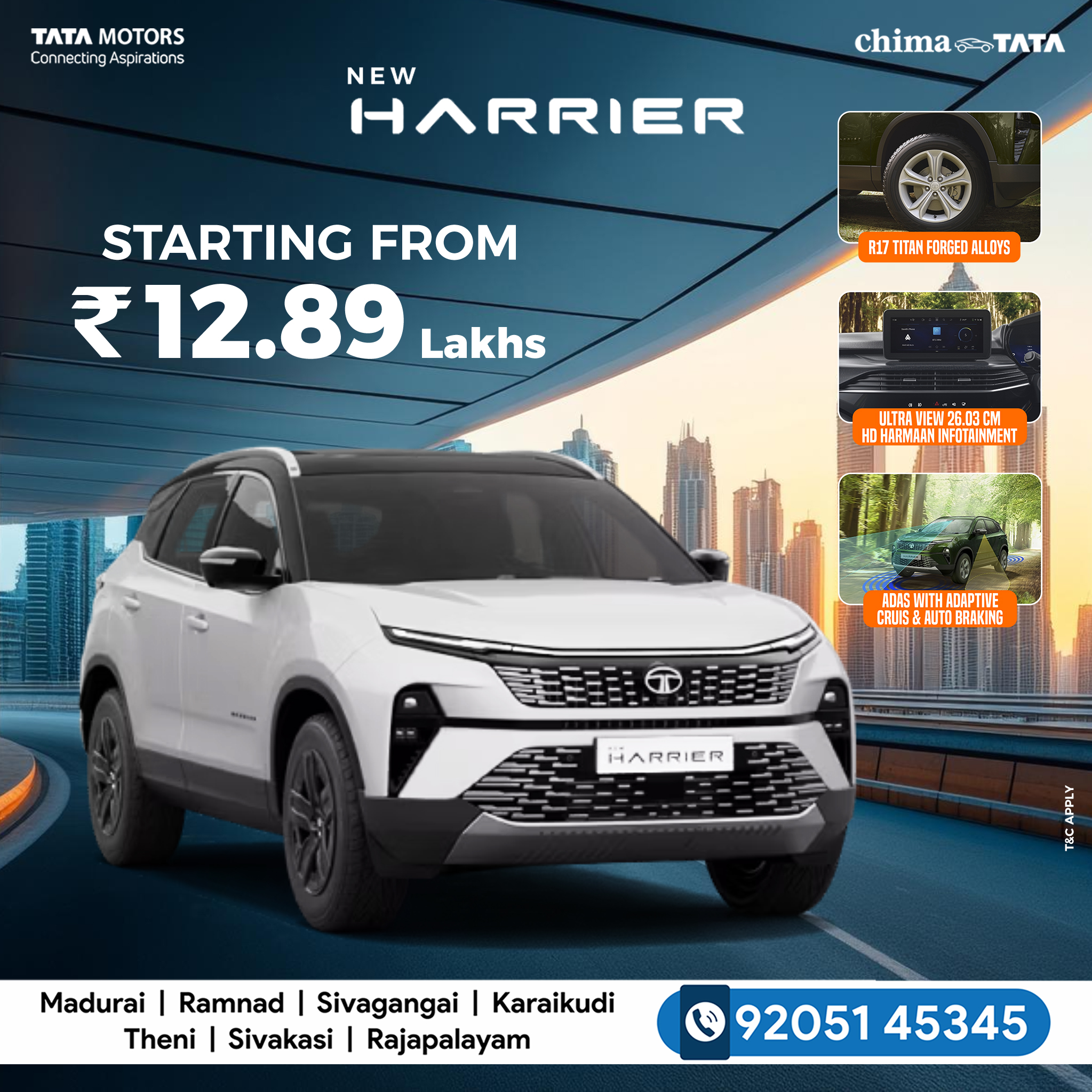 Chima TATA Facebook ad: Command every road with the bold and powerful…