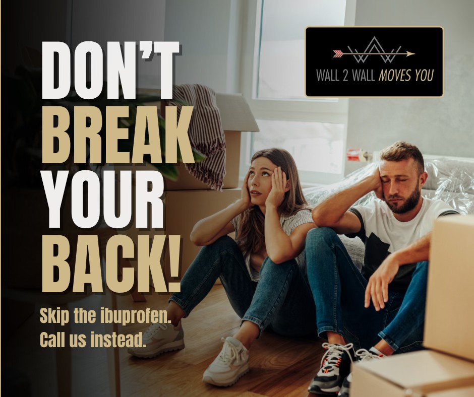 Wall 2 Wall Moves You Facebook ad: Don't Break Your Back!