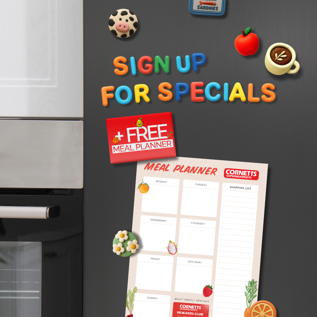 Cornetts Supermarkets Facebook ad from May 21, 2026