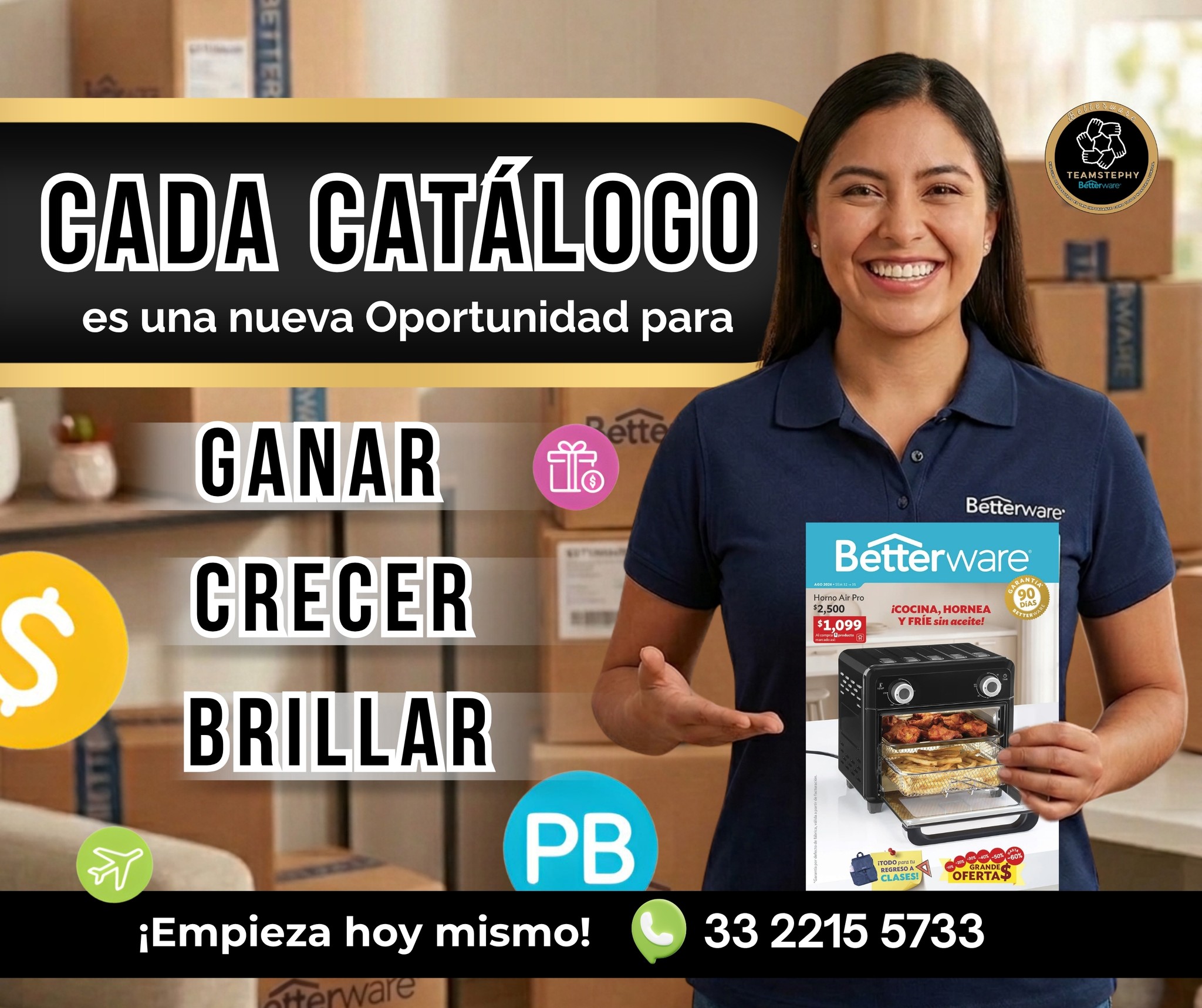 Better Stephy R. Gloria Facebook ad: Cada Catálogo Betterware llega con nuevas oportunidades de…