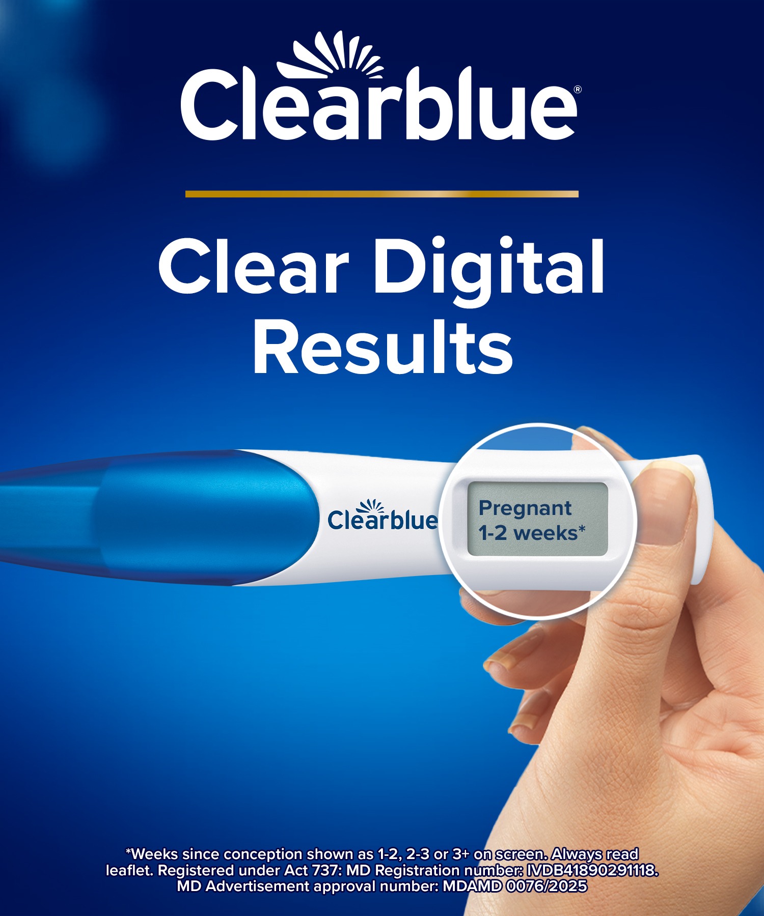 Clearblue Facebook ad