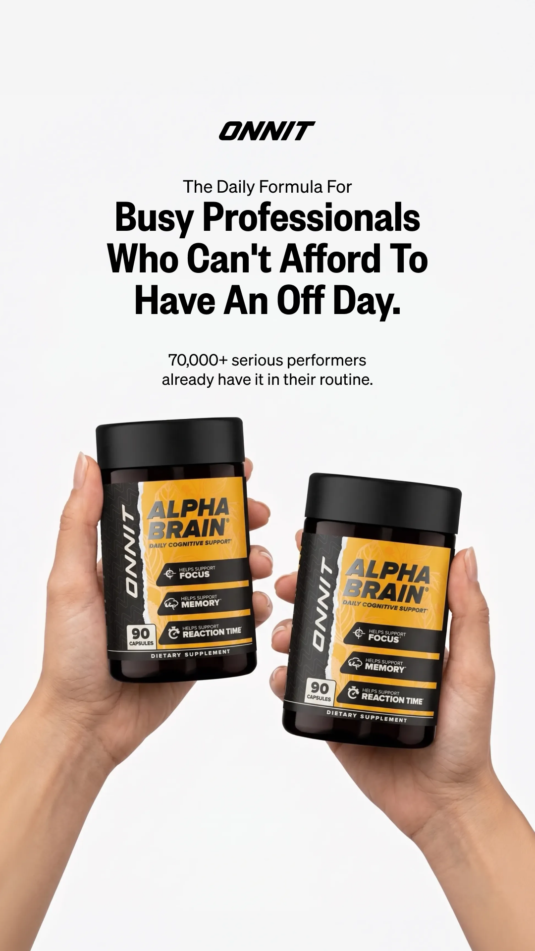 Onnit Facebook ad