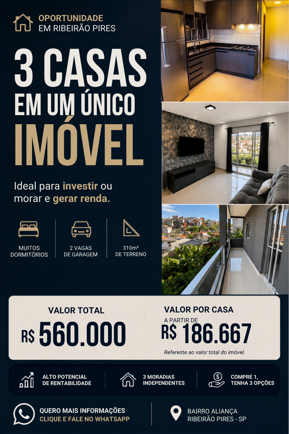 Plataforma Imobiliária - 360m2 Facebook ad: Oportunidade em Ribeirão Pires