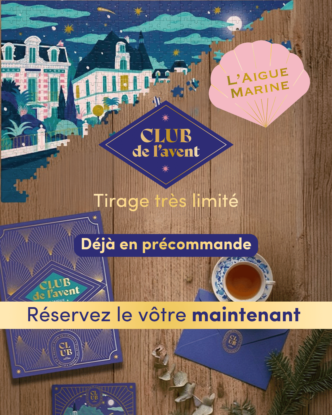 CLUB - Expériences littéraires d'exception Facebook ad from Jul 13, 2026