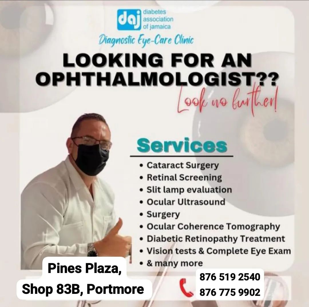 eyecare_clinic_portmore_pines Facebook ad from Apr 21, 2024