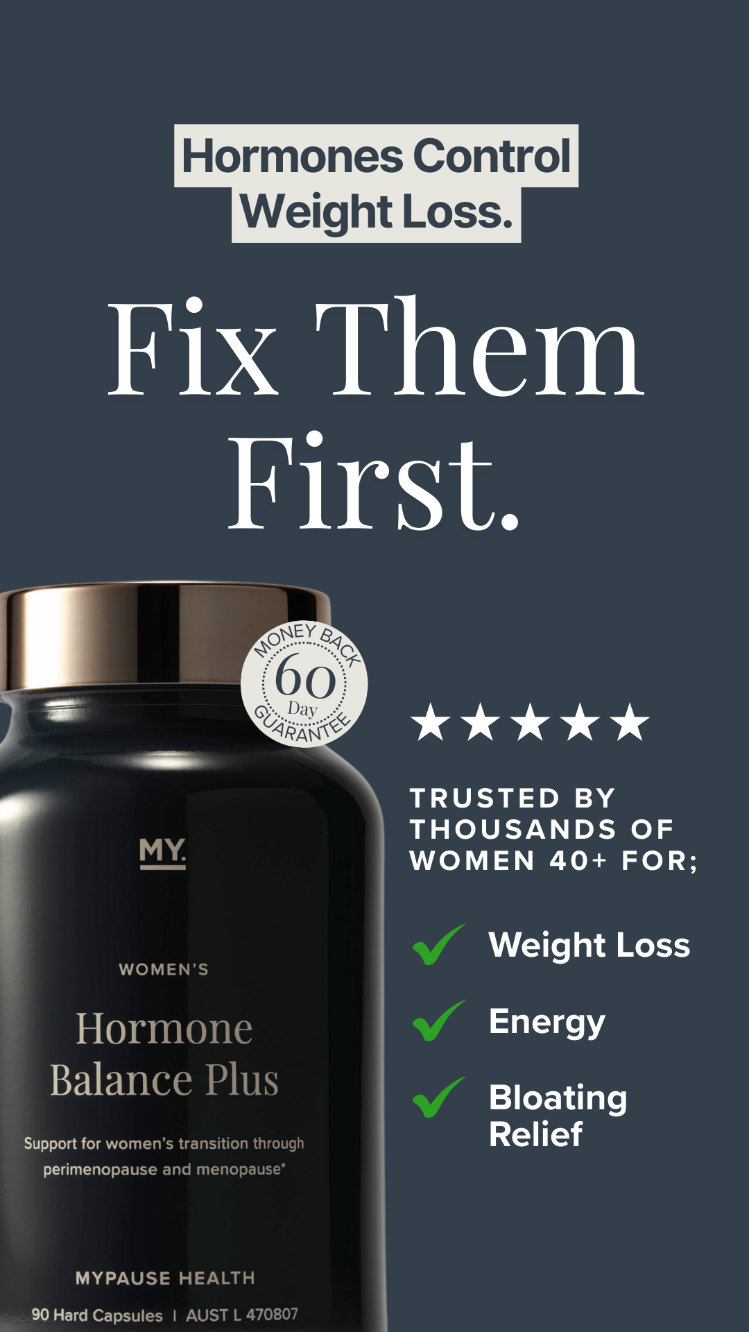 MyPause Health Facebook ad