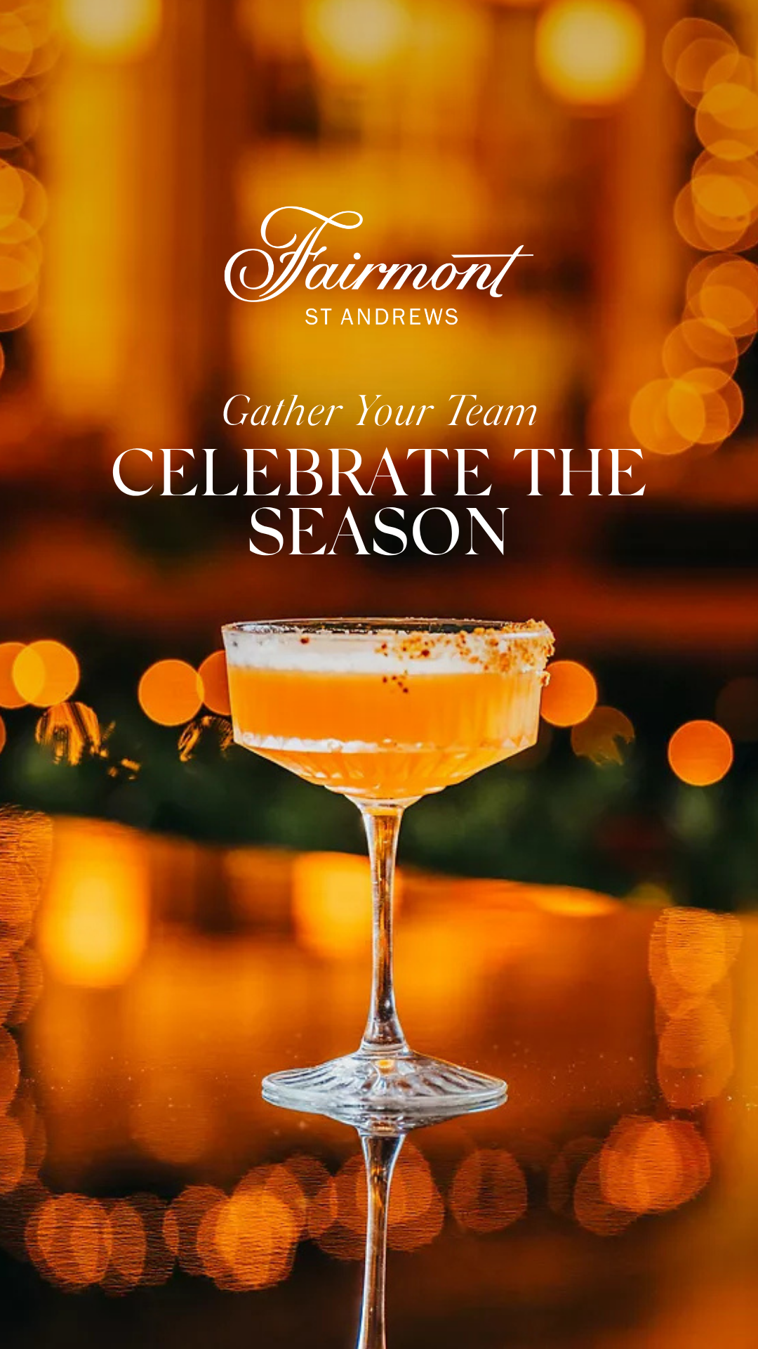Fairmont St Andrews Facebook ad: Reserve Your Spot
