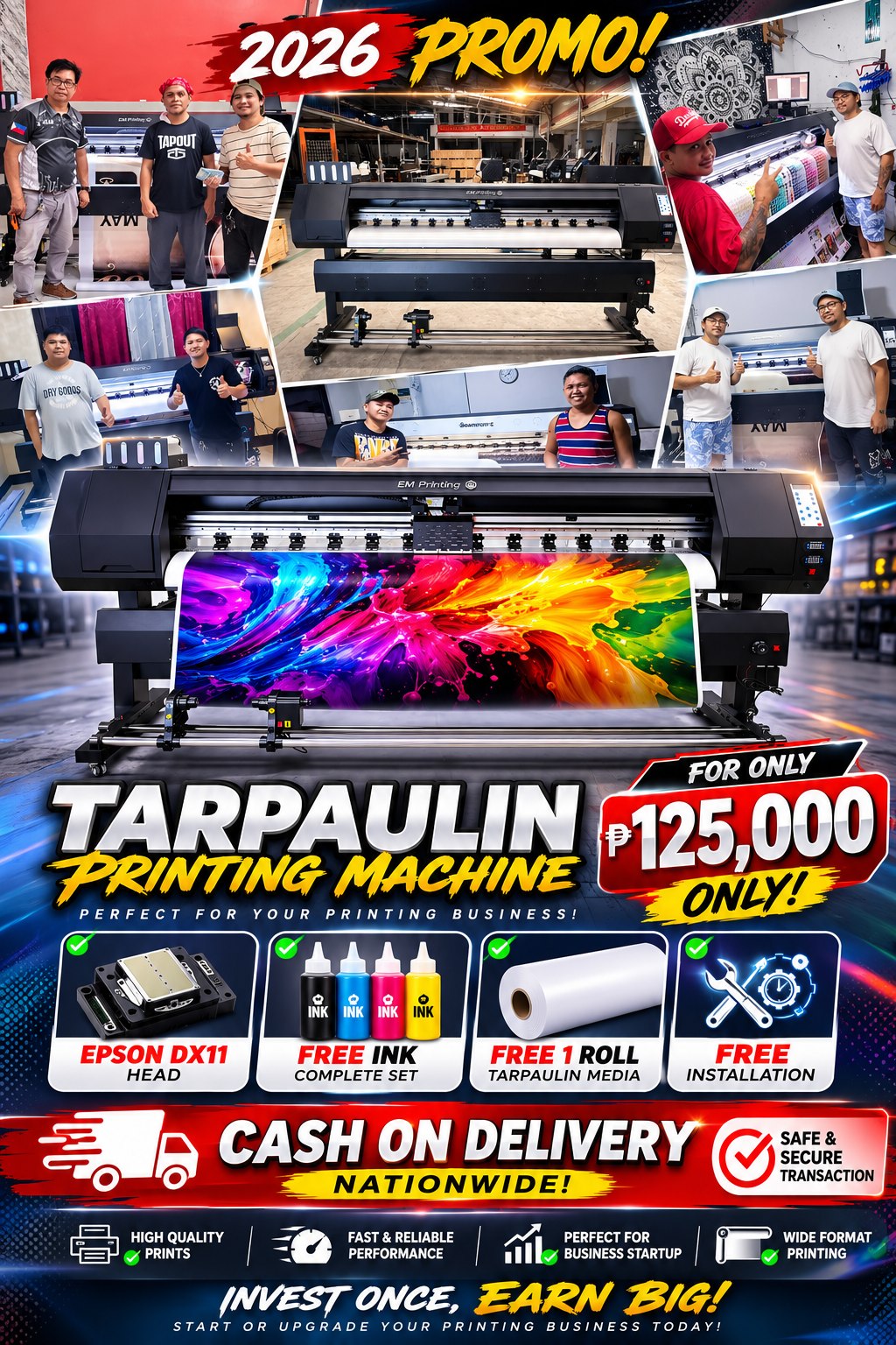 Multi brand Printing Distributor Facebook ad