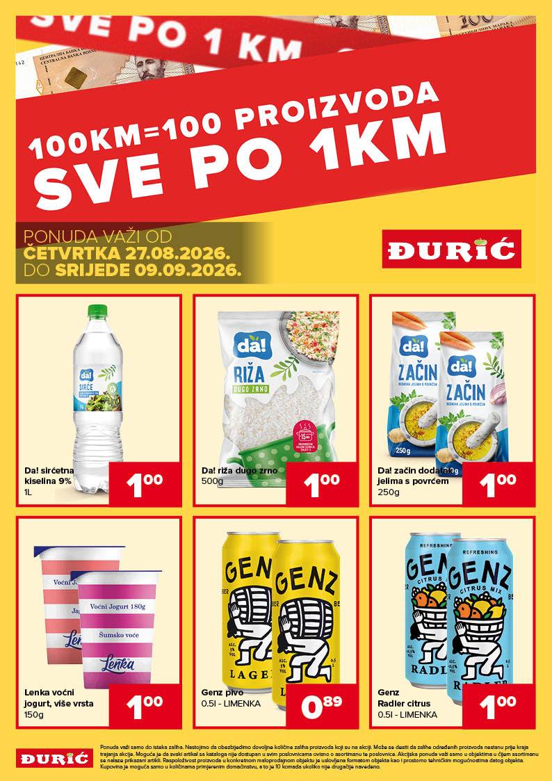 Djuric Supermarket Facebook ad