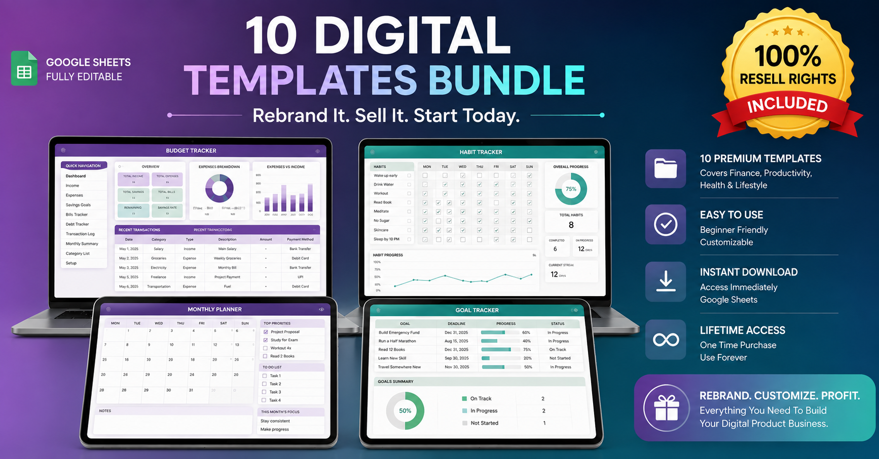 Ocquralovedove Facebook ad: Start Digital Business today