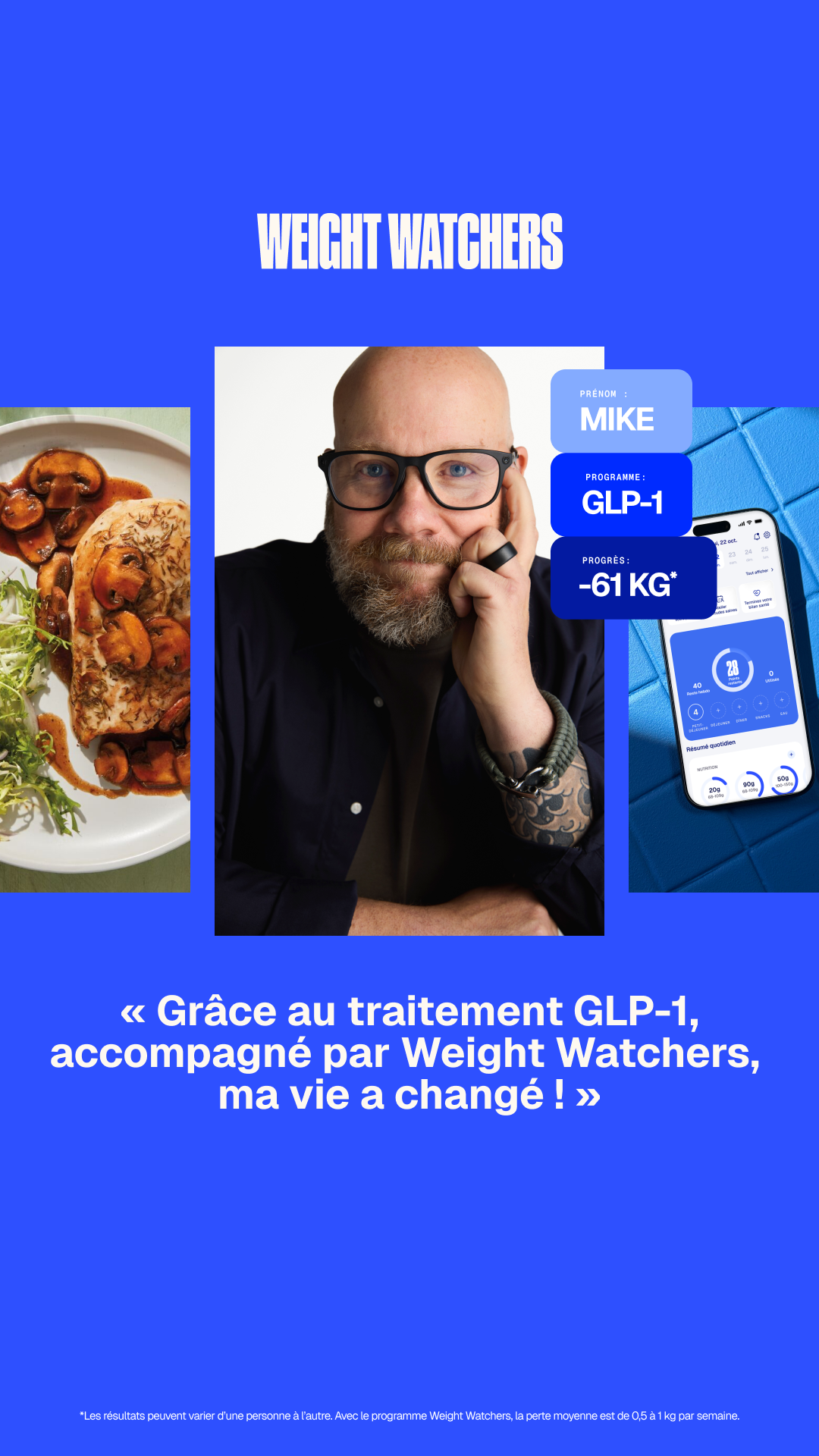 WeightWatchers Facebook ad