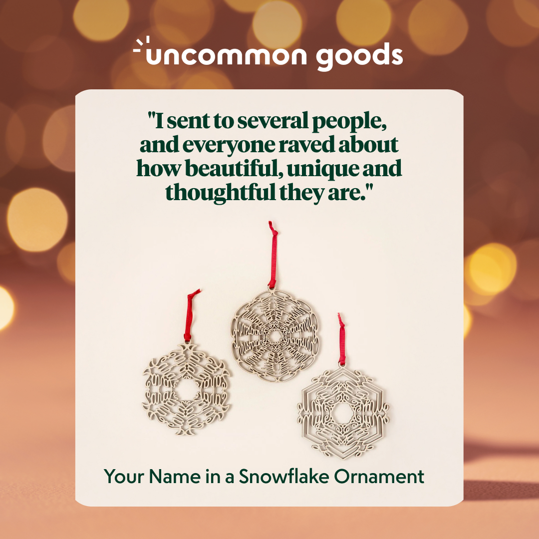 Uncommon Goods Facebook ad