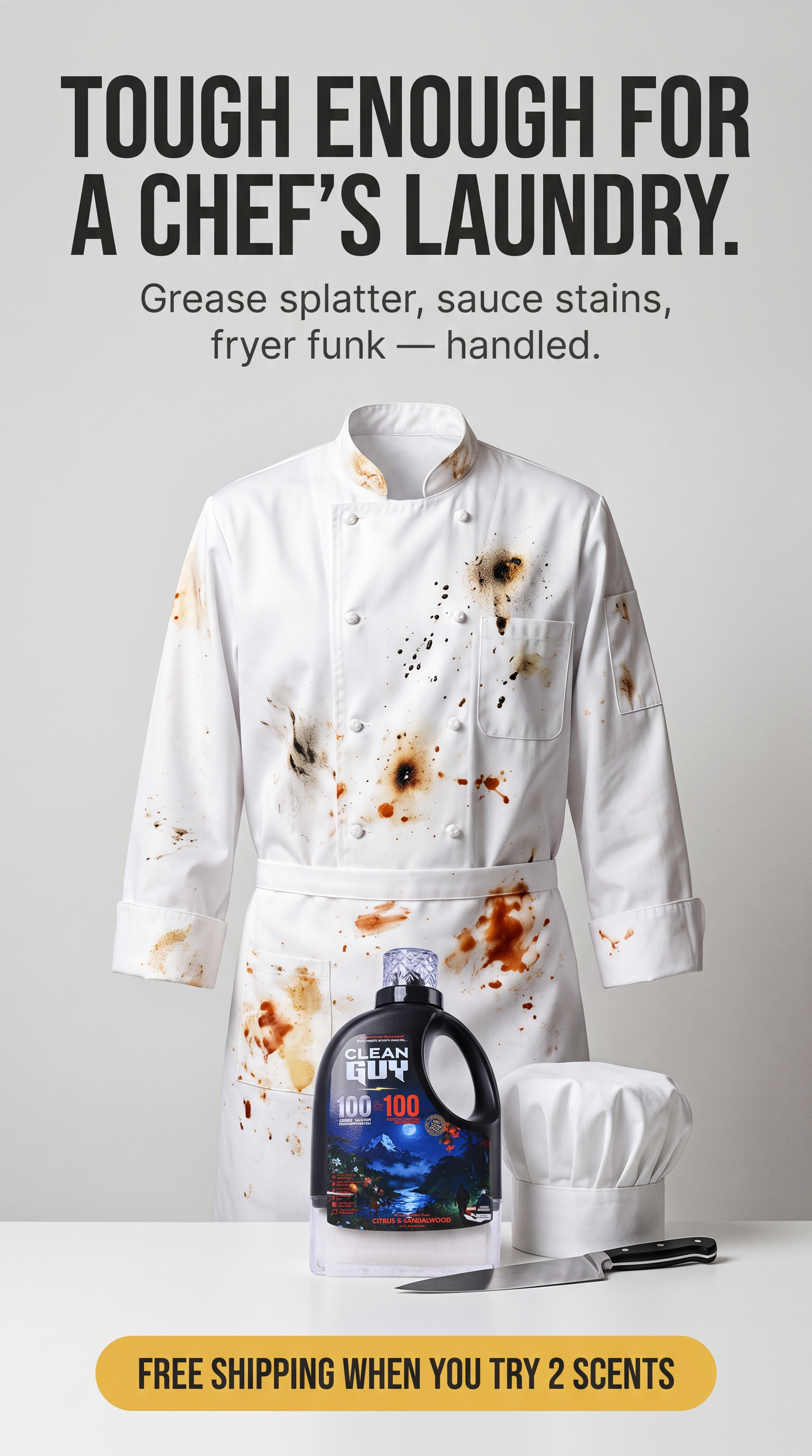 Clean Guy Facebook ad