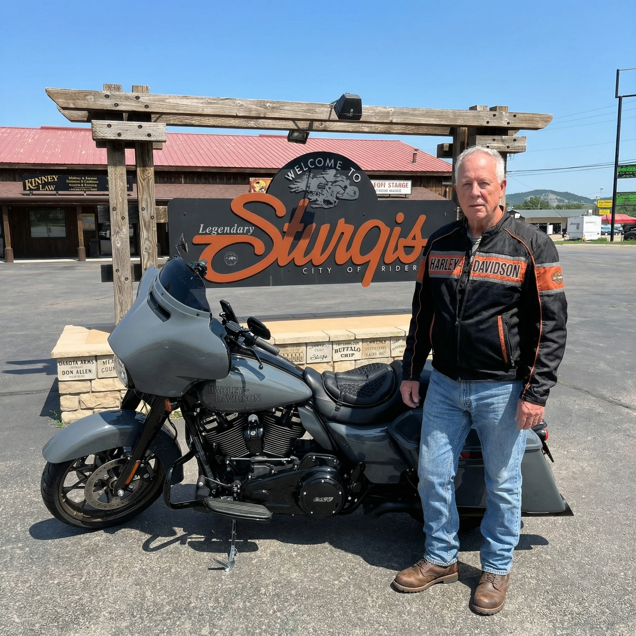 Motorcycle Health Insights Facebook ad: At 77, Tom Rode 5,200 Miles Across America.