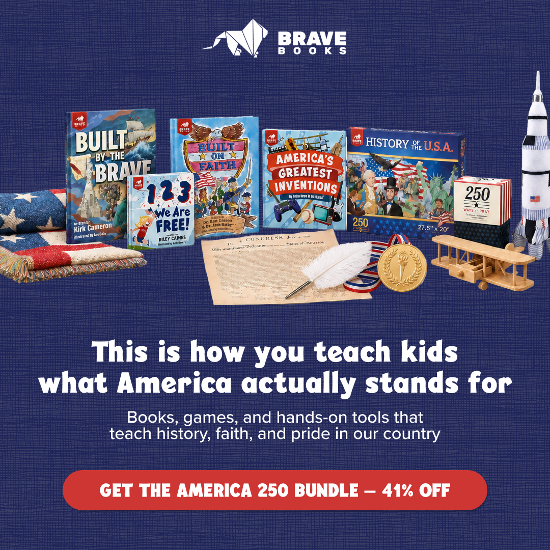 BRAVE Books Facebook ad