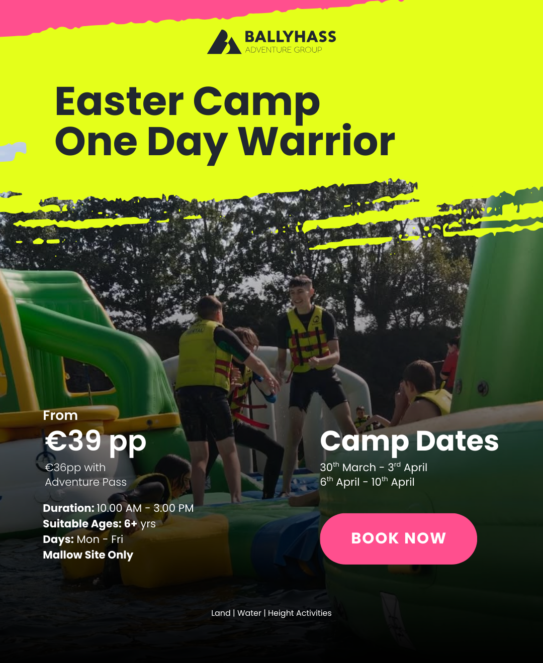 Ballyhass Adventures Facebook ad