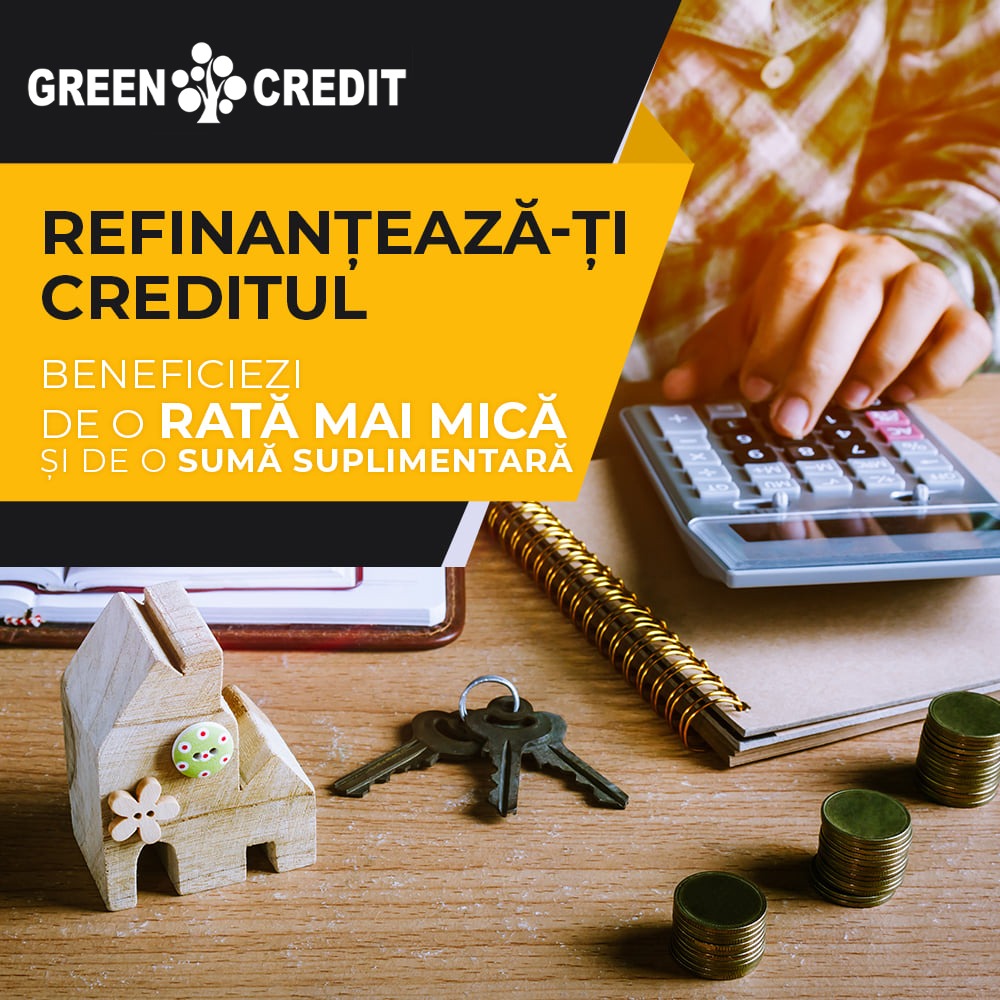 GreenCredit Facebook ad: APLICĂ Acum!