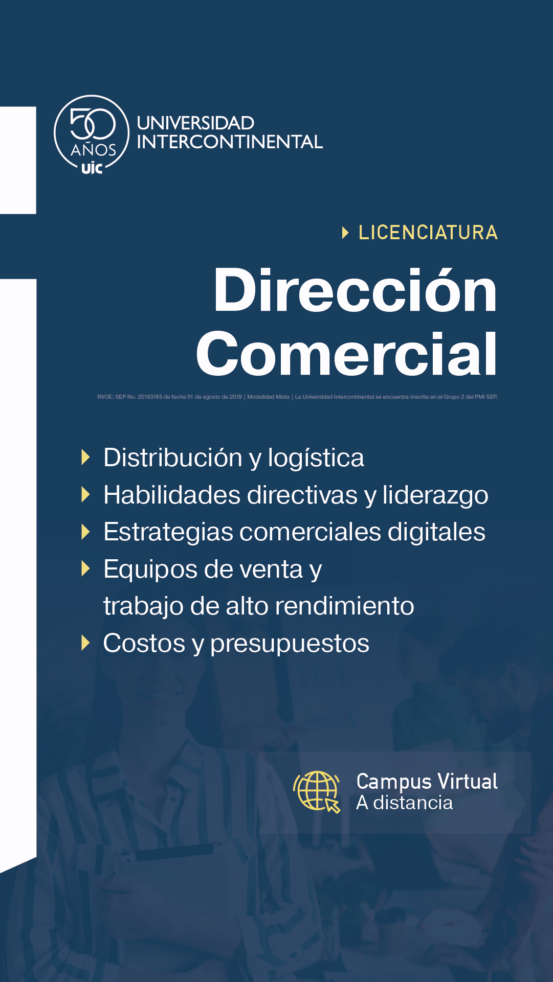 UIC Online Facebook ad