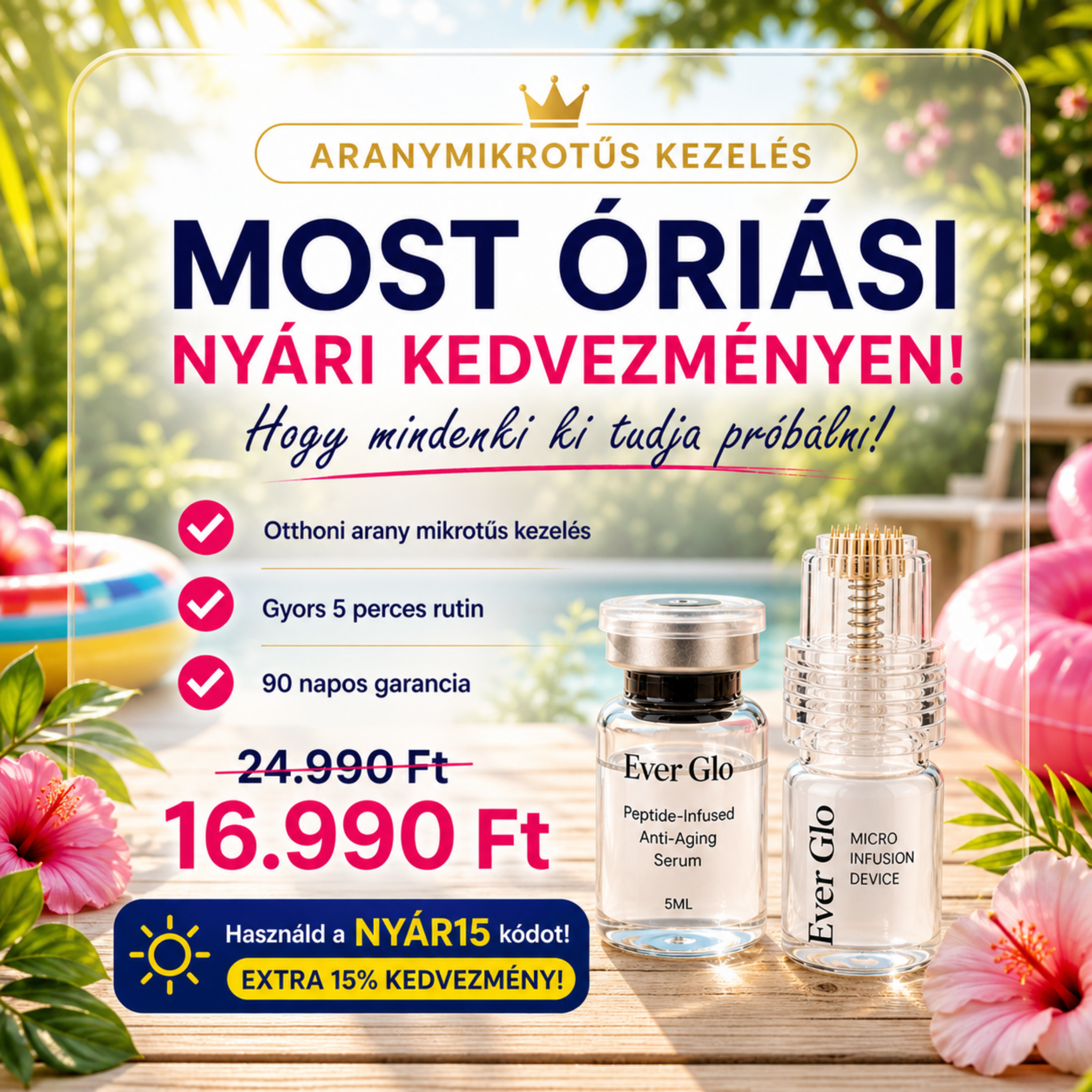 Ever Glo Magyarország Facebook ad