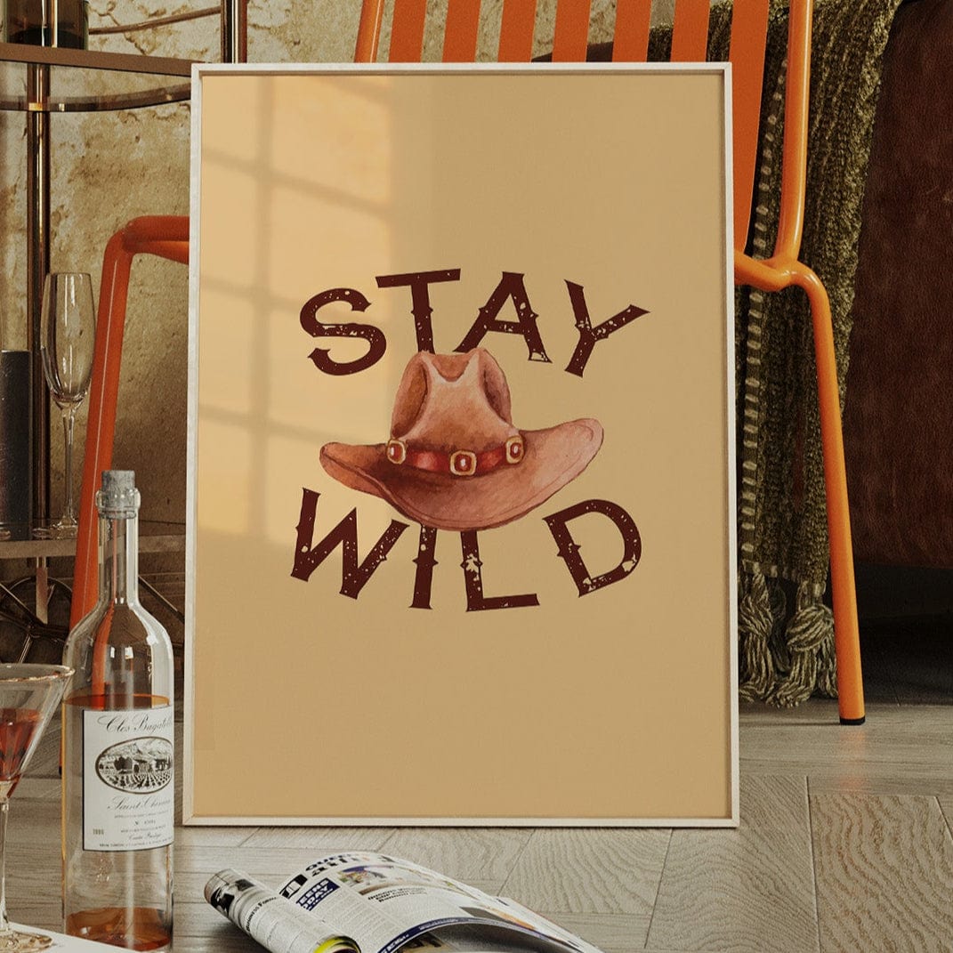 KoolyArt Facebook ad: Bold western wall art, ready to hang.