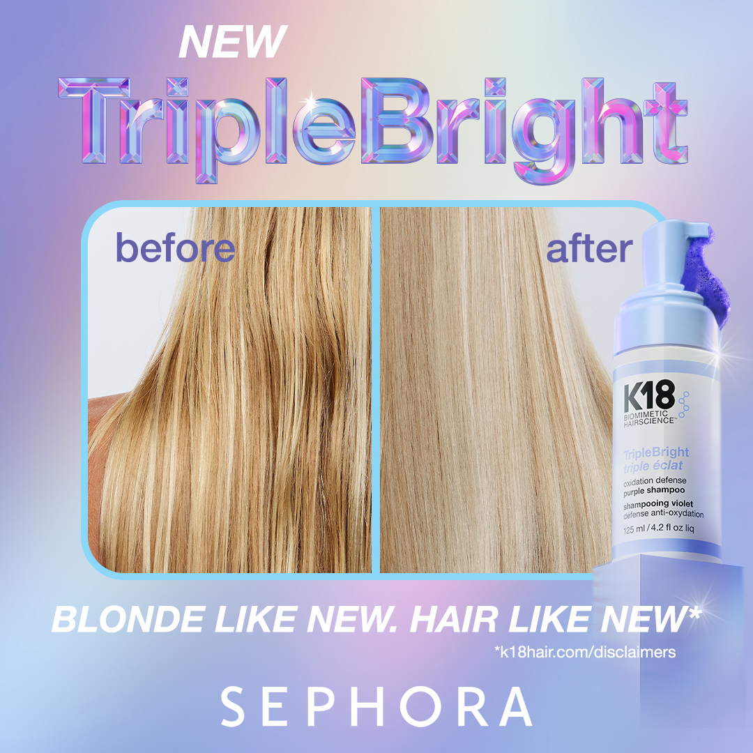 K18 Hair Facebook ad