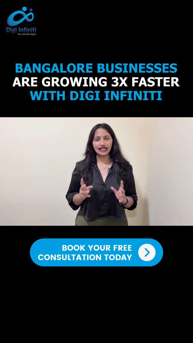 Bangalore Digital Marketing Services Facebook ad: Your customers are already searching for the services…