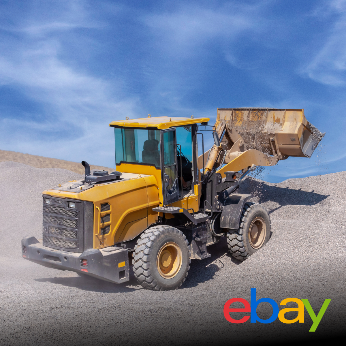 Equipment World - Partner Products Facebook ad: Equipment, Parts, Attachments, and More.