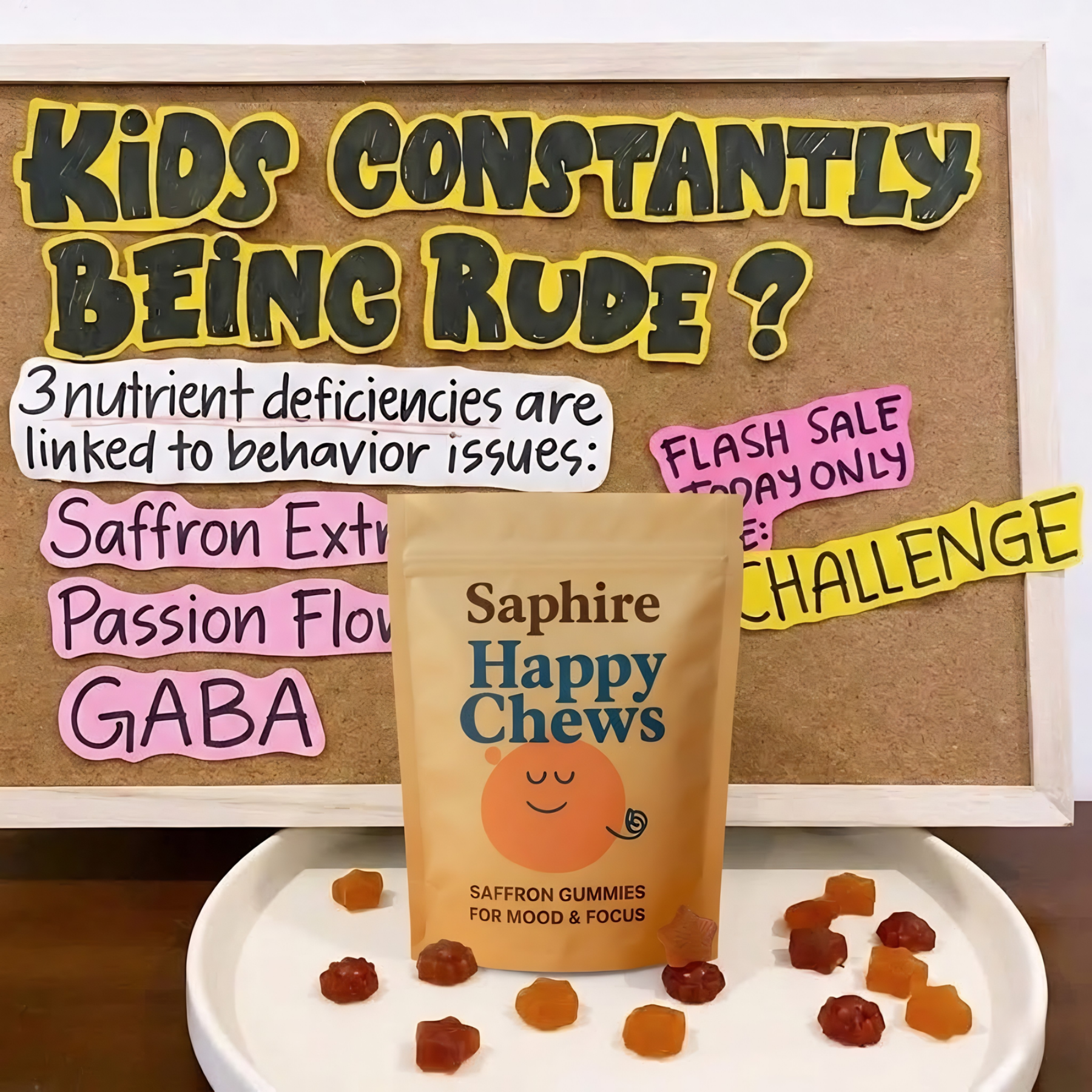 Try Saphire Facebook ad