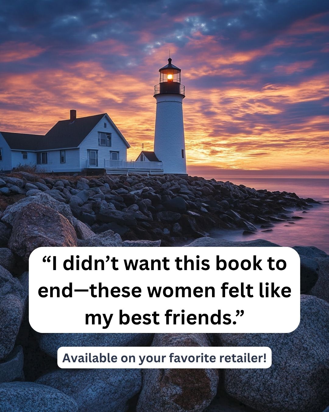 Feel-Good Fiction Books Facebook ad
