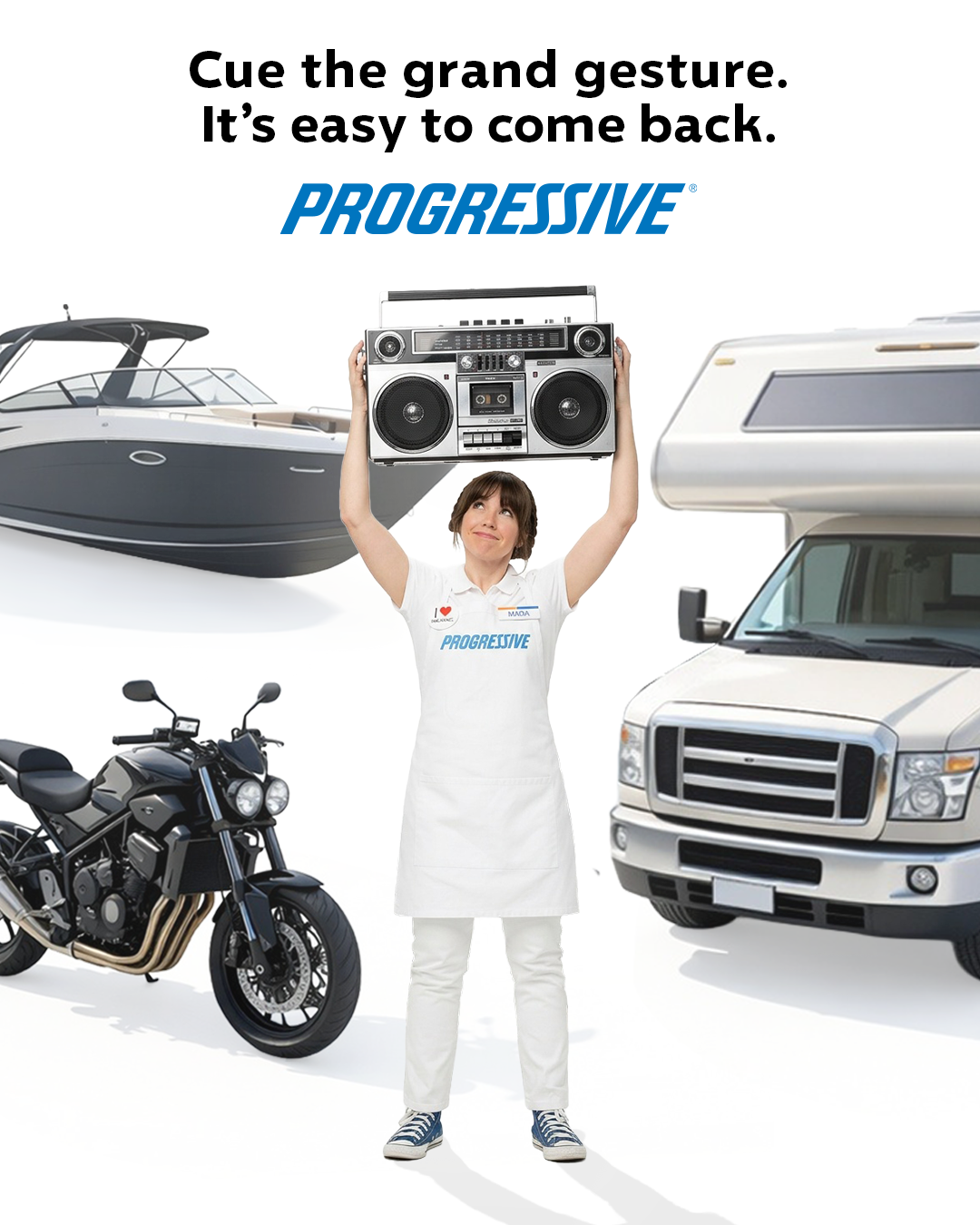Progressive Facebook ad