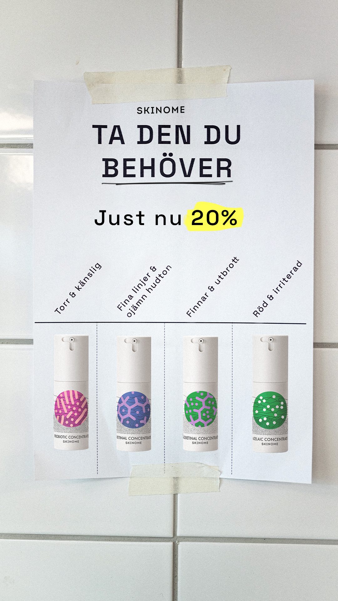 Skinome Facebook ad