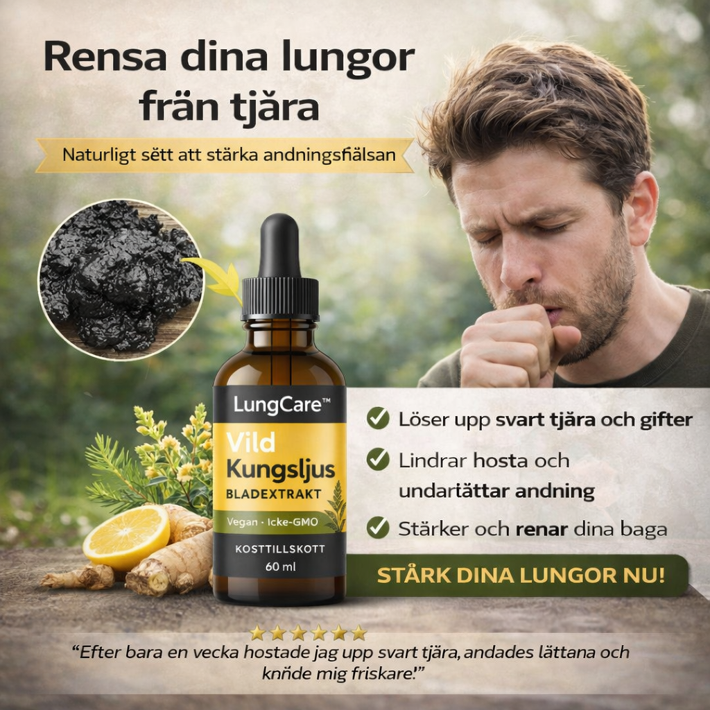 Nordera Living Facebook ad: Vad finns egentligen i dina lungor?