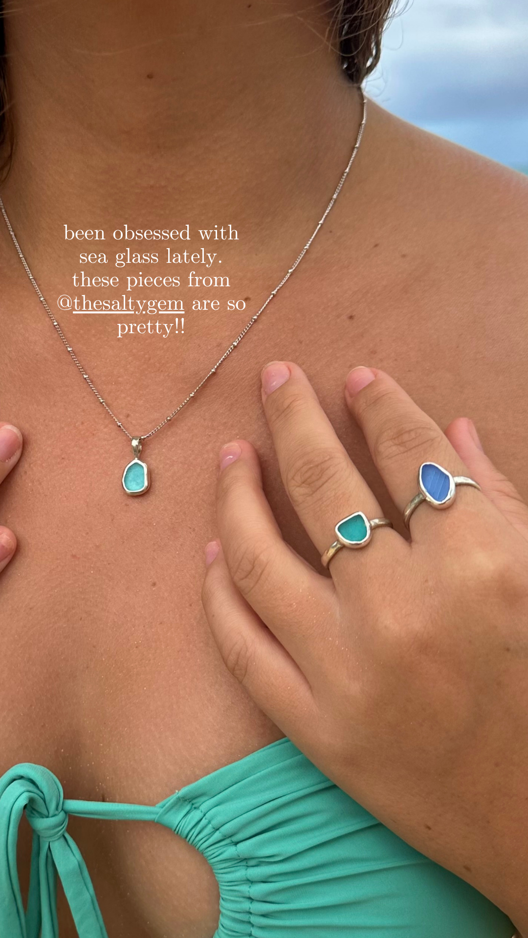 The Salty Gem Facebook ad: Jewelry that feels like sunshine