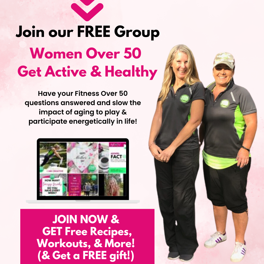 Strong Healthy Women Over 50 Facebook ad: Women 50+ Finding Fitness