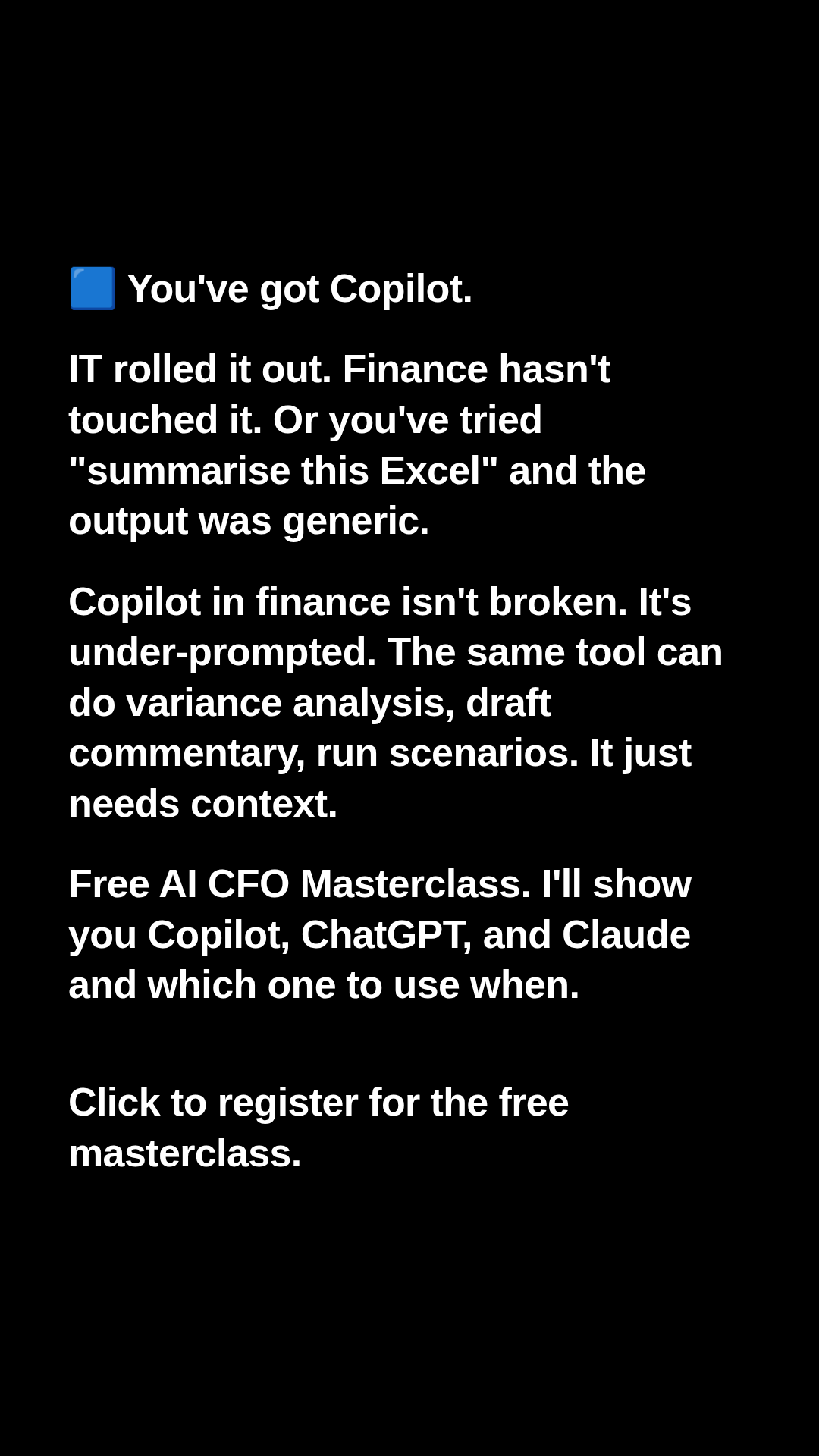 Nicolas Boucher Online Facebook ad: Join The Free Masterclass Now
