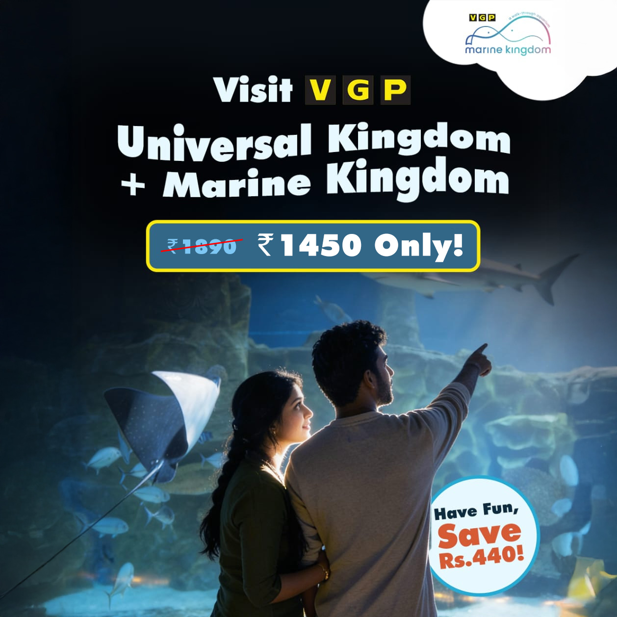 VGP Marine Kingdom Facebook ad
