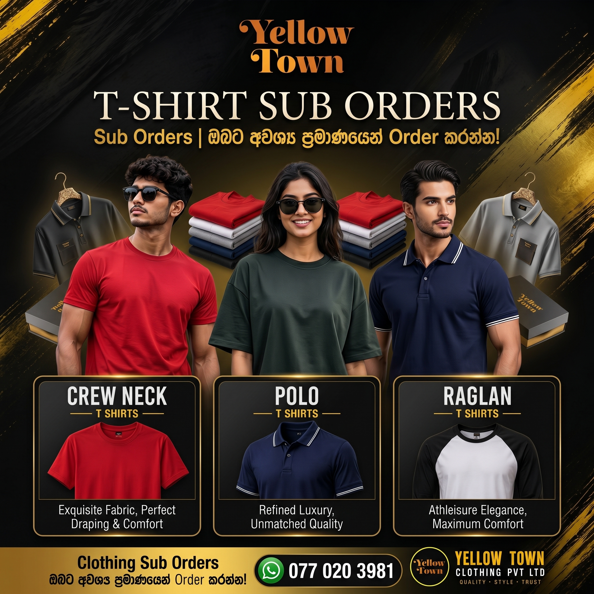 Yellow Town Clothing Pvt Ltd Facebook ad: YELLOW TOWN CLOTHING PVT LTD