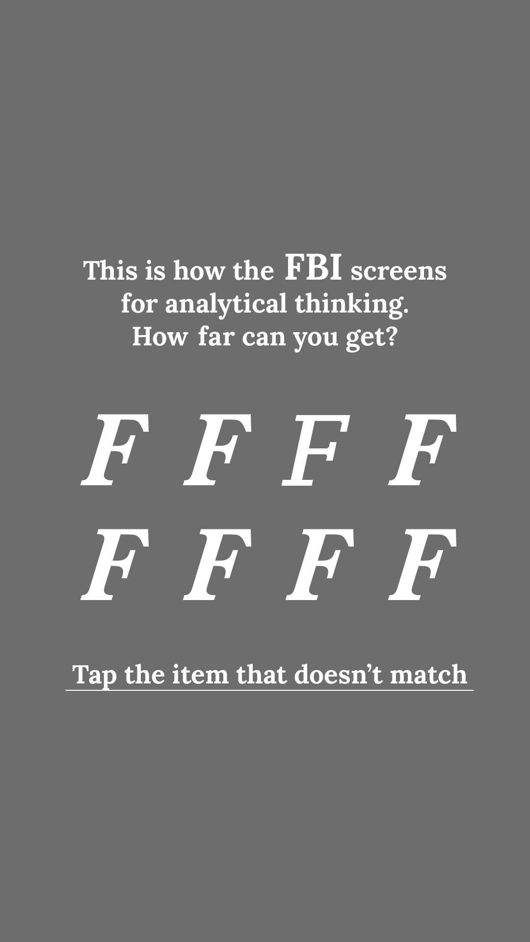 Brain Health Check Facebook ad